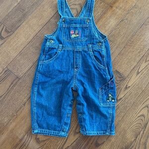 Vintage Oshkosh jean overalls